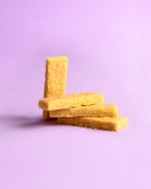 Zitronen-Shortbread, 4er Packung