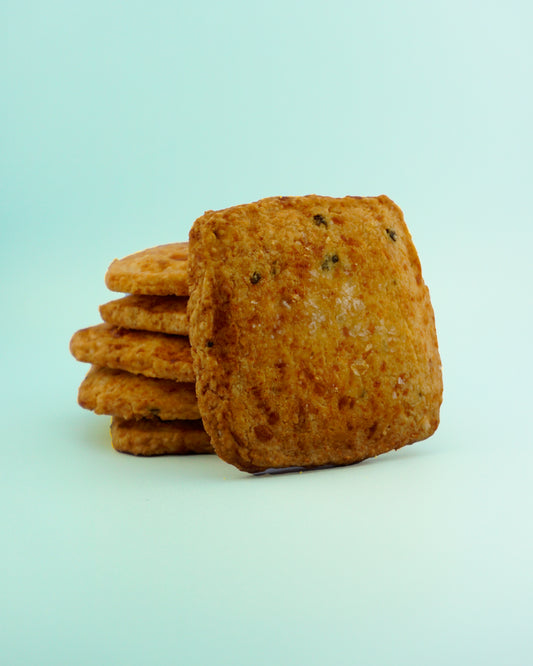 Cheddar-Jalapeño-Shortbread, 4er Beutel